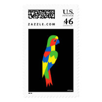 Parrot - Art Gallery Selection postage by lonvig Parrot - Art Gallery Selection postage