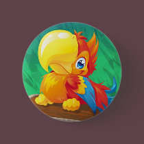 Parrot buttons by Fany001 Parrot buttons