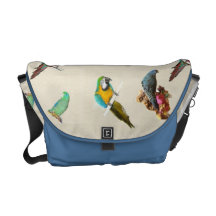 Parrot Flock Messenger Bag
