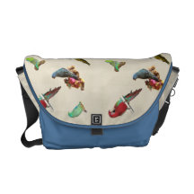 Parrot Flock Messenger Bag