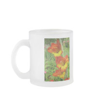 Parrot Gladiolas Coffee Mug