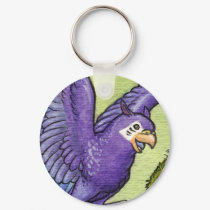 Parrot gryphon keychain