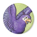 Parrot gryphon magnet by thedancingemu Parrot gryphon magnet