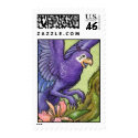 Parrot gryphon stamp by thedancingemu Parrot gryphon stamp
