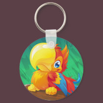Parrot keychains by Fany001 Parrot keychains