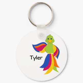 Parrot keychain