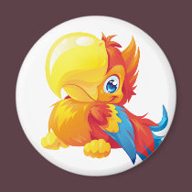 Parrot magnets by Fany001 Parrot magnets