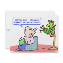 parrot part scottish invitations by rexfmay parrot part scottish invitations