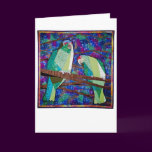 Parrot Quilt Card