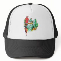 Parrot Trio hats by Jack_of_Arts Parrot Trio hats