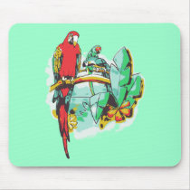 Parrot Trio Mouse Pads
