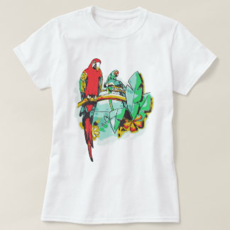 jimmy buffett parrot shirt