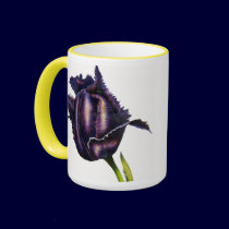 Parrot Tulip, Bud Mug by artbyjolyn Parrot Tulip, Bud Mug