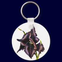 Parrot Tulip Keychain by artbyjolyn Parrot Tulip Keychain