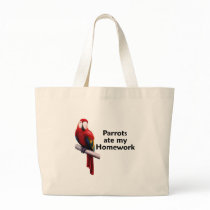 Parrots ate my Homework bags by TheRealShuba Parrots ate my Homework bags