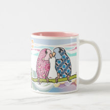Parrots In Love Mug