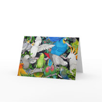 Parrots of the World Card