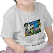 Parrots of the World T Shirts