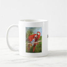Parrots Sharing Secrets Mug
