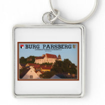 Parsberg - Castle from Festplatz Key Chain