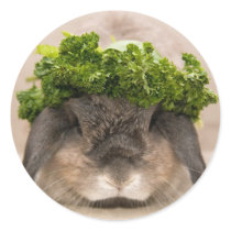 Parsley bunny (sticker)