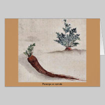 Parsnips or carrots cards