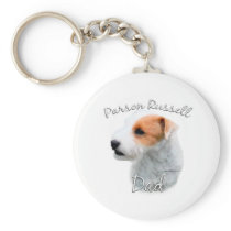 Parson Russell Terrier Dad 2 Key Chains