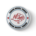 PARSON RUSSELL TERRIER mom button