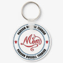 PARSON RUSSELL TERRIER mom keychain
