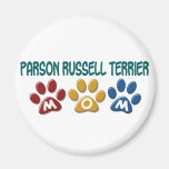 PARSON RUSSELL TERRIER Mom Paw Print 1 Refrigerator Magnet