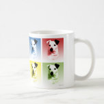 Parson Russell Terrier Pop Art Coffee Mugs