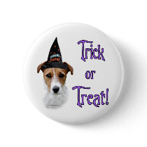 Parson Russell Terrier Trick buttons
