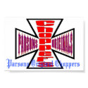 Parsons Original Choppers Logo Poster posters