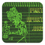 Part Apart Sticker