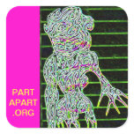 Part Apart Stickers