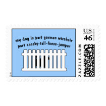 Part German Wirehaire Part Fence-Jumper Postage