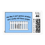 Part German Wirehaire Part Fence-Jumper postage