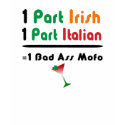 Part Irish Part Italian Funny T-Shirt by biscottimafia Part Irish Part Italian Funny T-Shirt