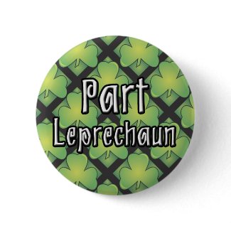 Part Leprechaun Swag button