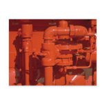 Part of a back-up emergency generator postcards