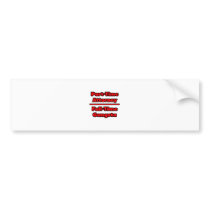 Part-Time Attorney .. Full-Time Gangsta Bumper Sticker