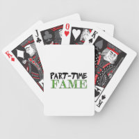 Part-Time Fame Bicycle Poker Cards