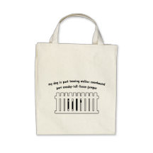 Part Treeing Walker Coonhound Part Fence-Jumper Tote Bags