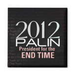Part Two of 2012 Palin End Time Magent Set Refrigerator Magnet