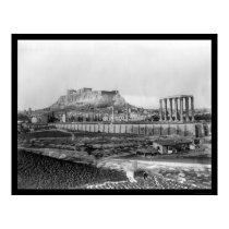 Parthenon Athens, Greece 1920 posters