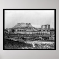 Parthenon Athens, Greece 1920 Print
