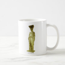 Parthenon Caryatid Mug