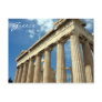parthenon greece post card