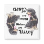 Parti-Cocker Spaniel Lovers Dishwasher Magnet
