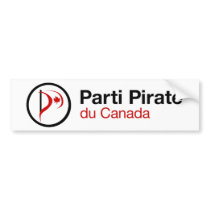 Parti Pirate du Canada bumper stickers
